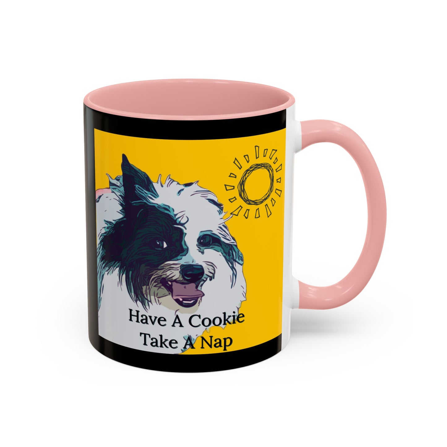 Coffee Mug - Chippy The Tarot Dog, Have A Cookie, Take A Nap Design