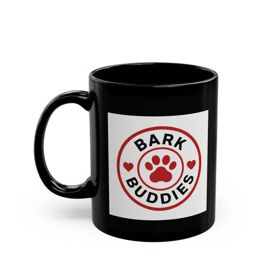 Mug - Chippy's Channel 'Bark Buddies' Club Black Mug (11oz, 15oz)