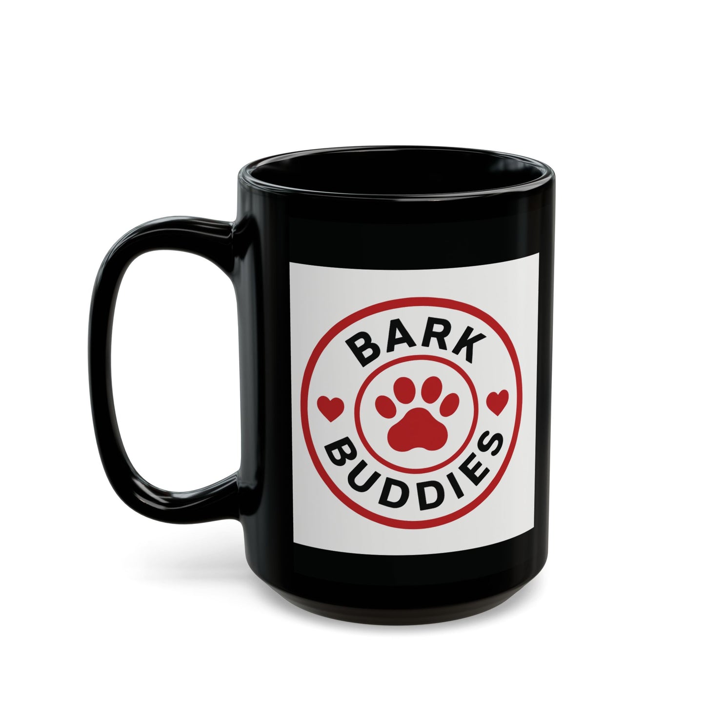 Mug - Chippy's Channel 'Bark Buddies' Club Black Mug (11oz, 15oz)
