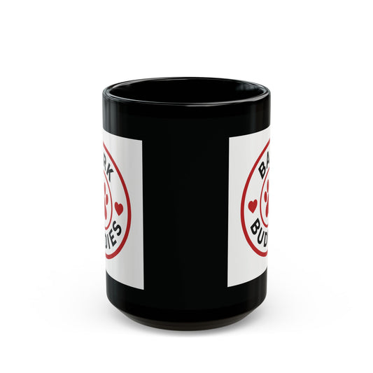 Mug - Chippy's Channel 'Bark Buddies' Club Black Mug (11oz, 15oz)