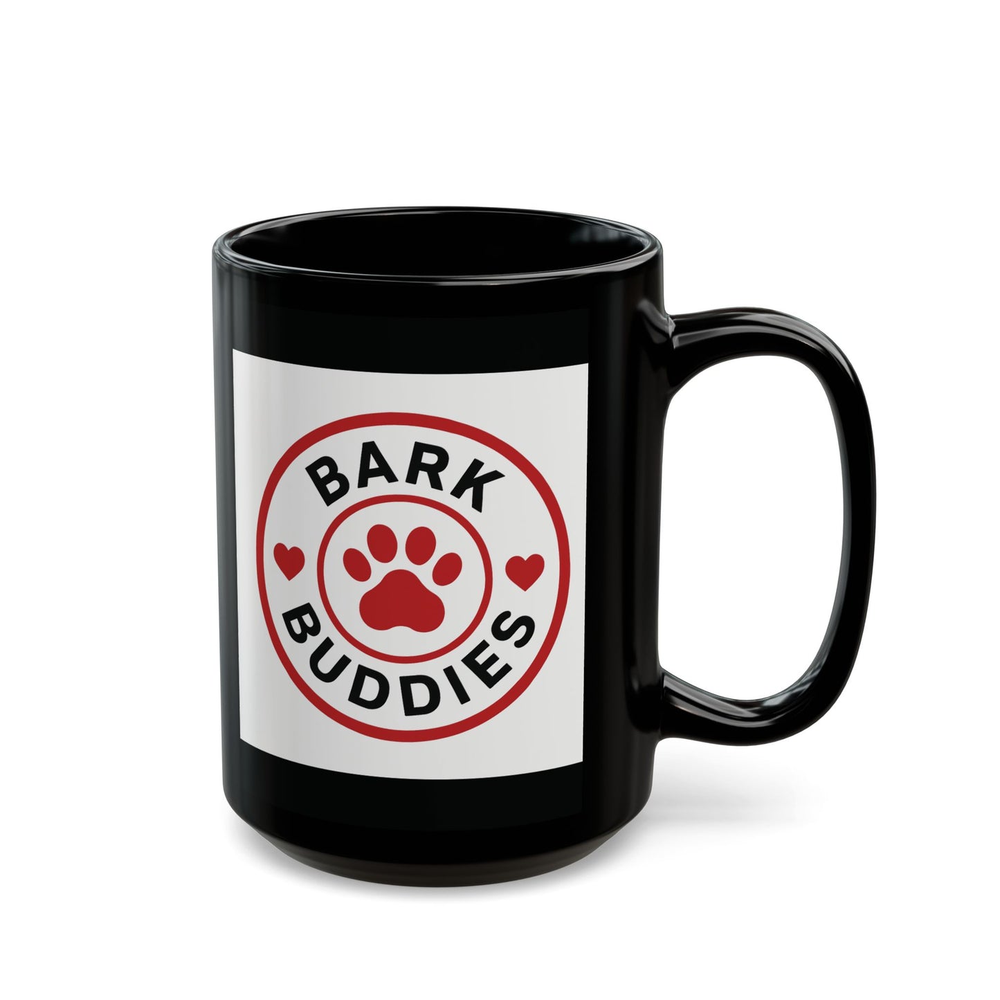 Mug - Chippy's Channel 'Bark Buddies' Club Black Mug (11oz, 15oz)