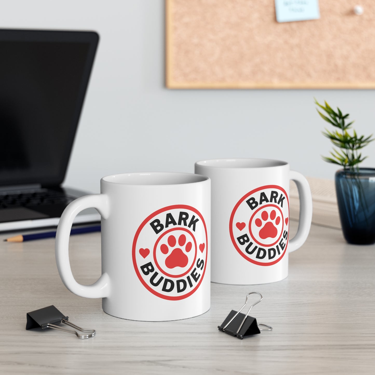 Bark Buddies Mug - Perfect Gift for Dog Lovers, "Chippy's Channel" 'Bark Buddies'!