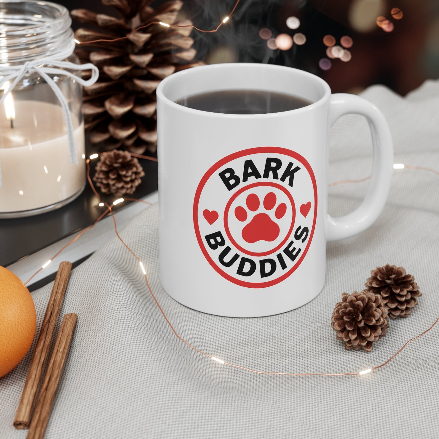 Bark Buddies Mug - Perfect Gift for Dog Lovers, "Chippy's Channel" 'Bark Buddies'!